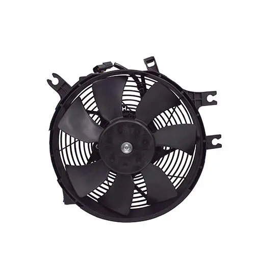 A/C CONDENSER FAN MOTOR & SHROUD