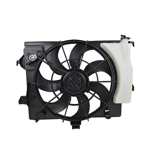 A/C CONDENSER FAN MOTOR & SHROUD