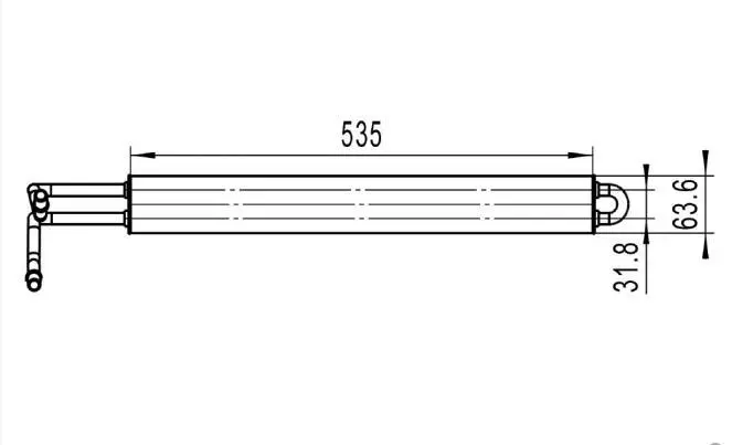STEERING RACK OIL COOLER