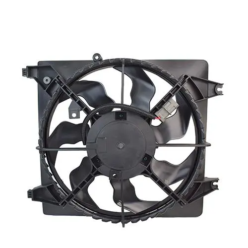 A/C CONDENSER FAN MOTOR & SHROUD