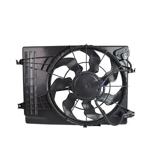 A/C CONDENSER FAN MOTOR & SHROUD