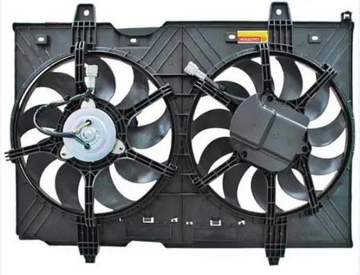 A/C CONDENSER FAN MOTOR & SHROUD