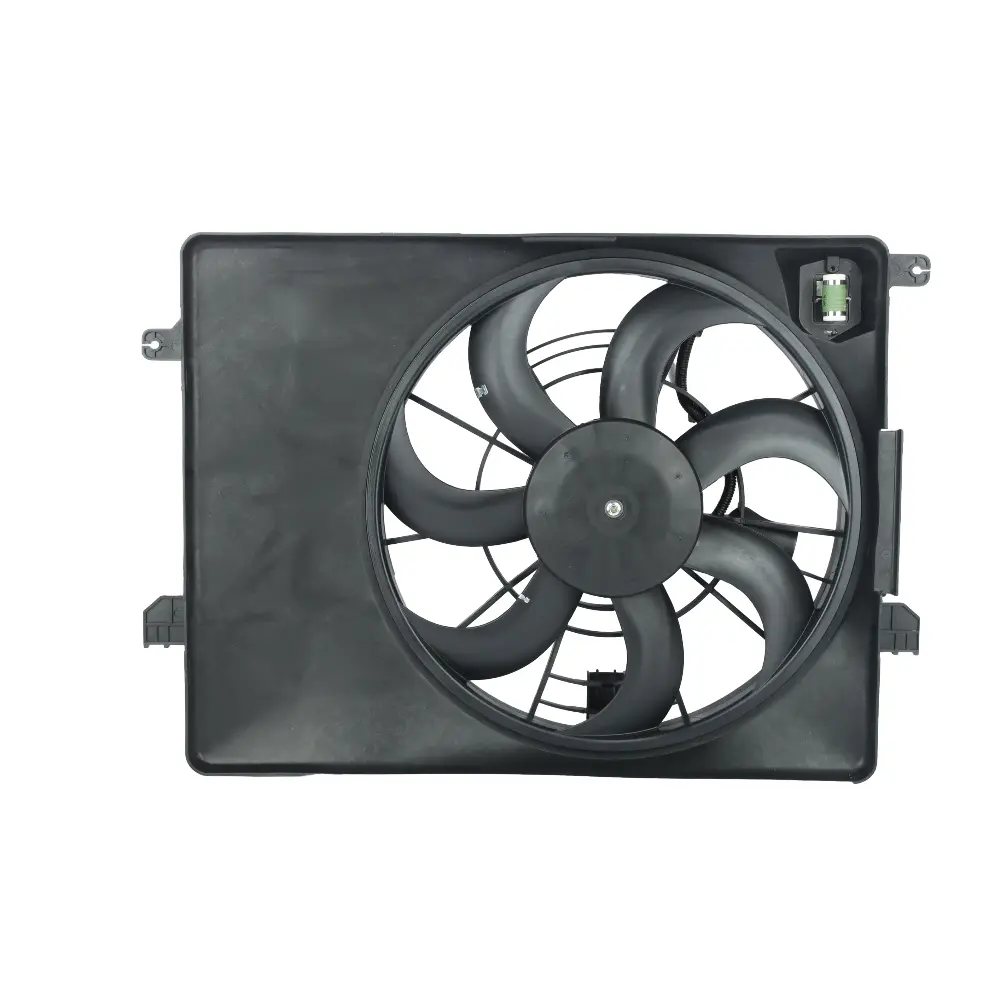 A/C CONDENSER FAN MOTOR & SHROUD