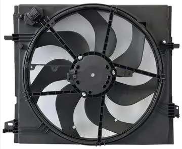 A/C CONDENSER FAN MOTOR & SHROUD
