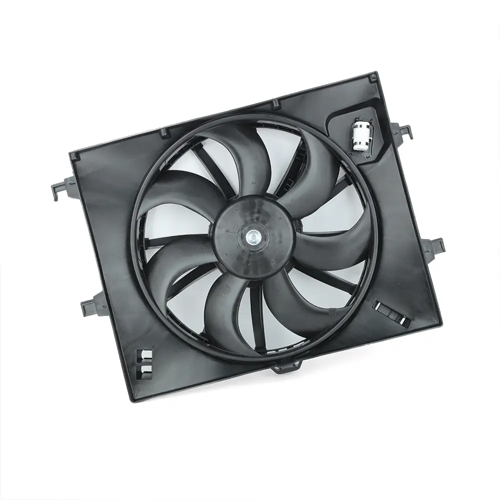 A/C CONDENSER FAN MOTOR & SHROUD
