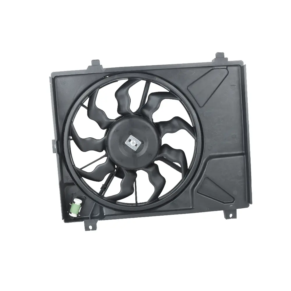 A/C CONDENSER FAN MOTOR & SHROUD