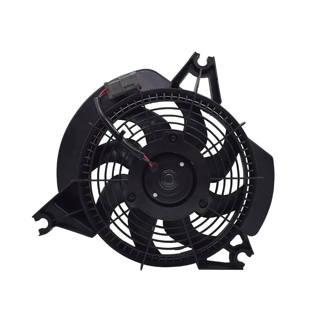 A/C CONDENSER FAN MOTOR & SHROUD