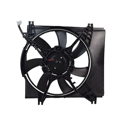 A/C CONDENSER FAN MOTOR & SHROUD