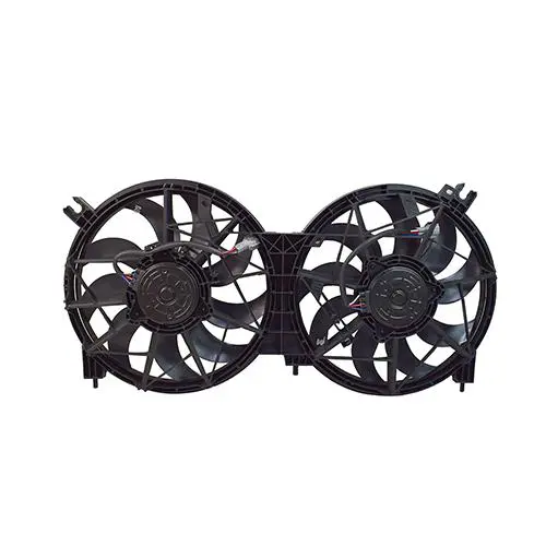 A/C CONDENSER FAN MOTOR & SHROUD