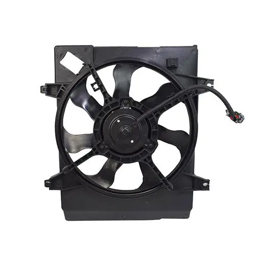 A/C CONDENSER FAN MOTOR & SHROUD