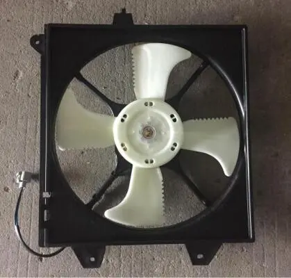 A/C CONDENSER FAN MOTOR & SHROUD