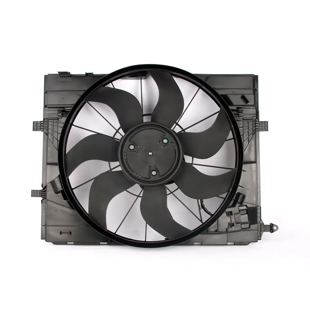 A/C CONDENSER FAN MOTOR & SHROUD
