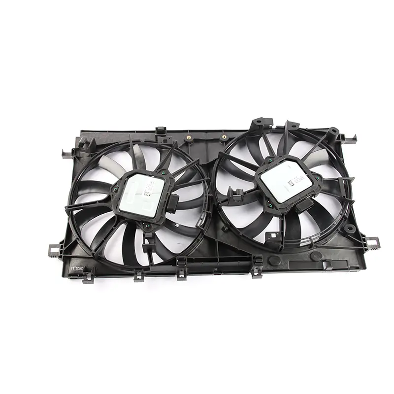 A/C CONDENSER FAN MOTOR & SHROUD