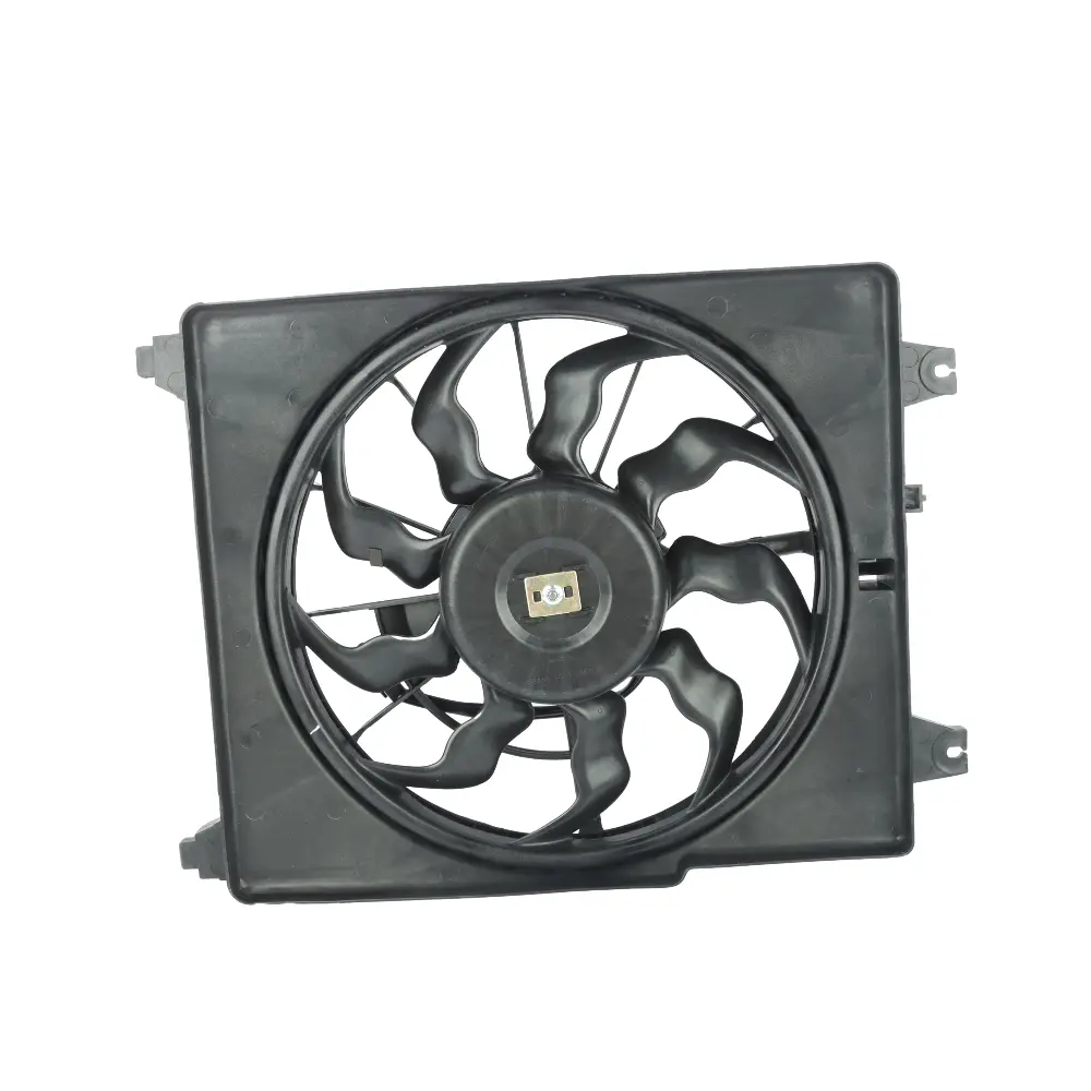 A/C CONDENSER FAN MOTOR & SHROUD