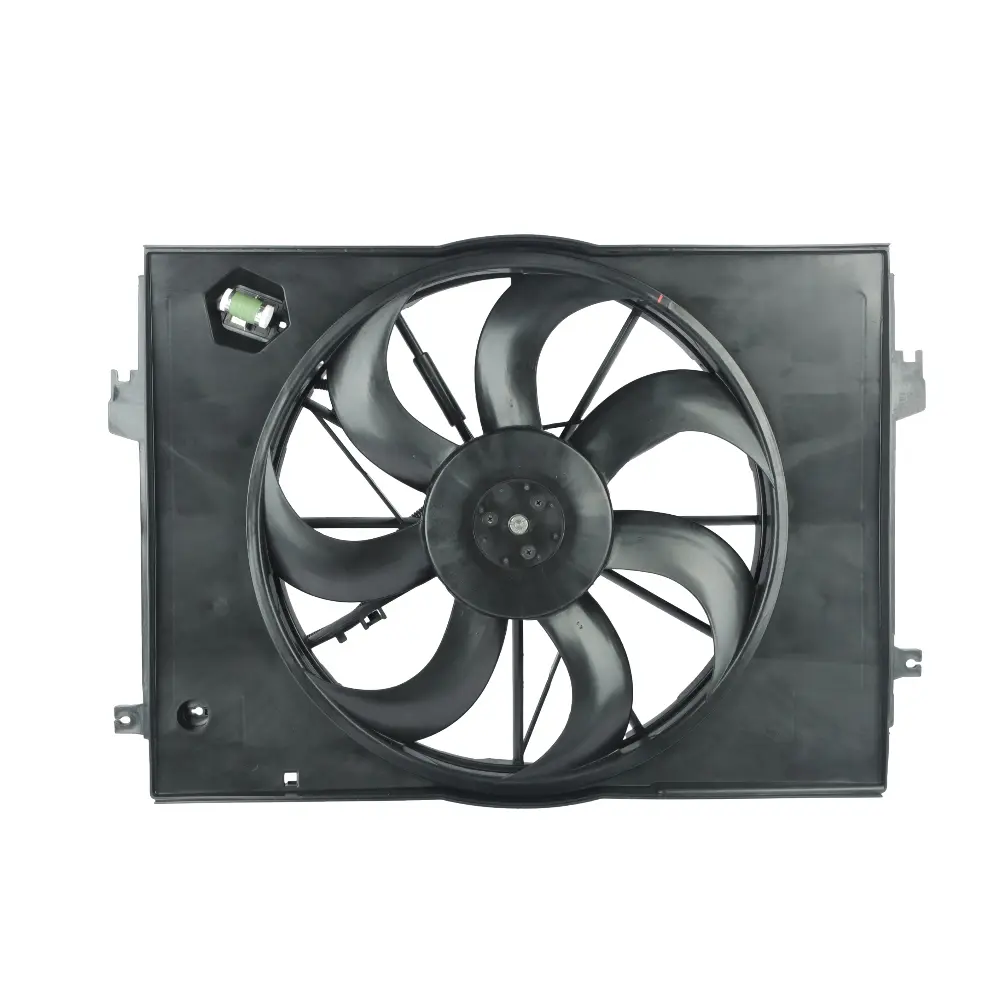 A/C CONDENSER FAN MOTOR & SHROUD