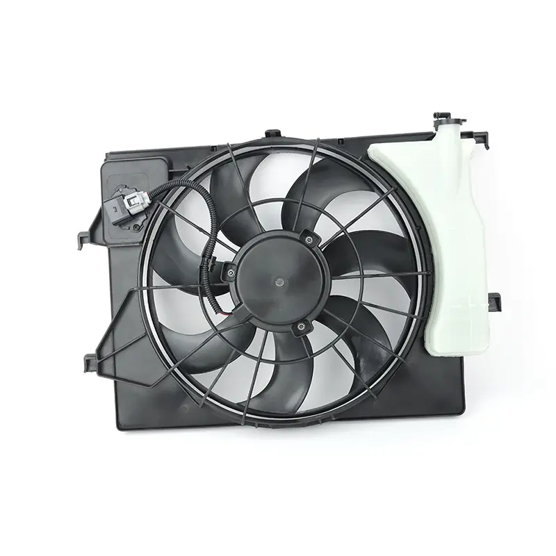 A/C CONDENSER FAN MOTOR & SHROUD