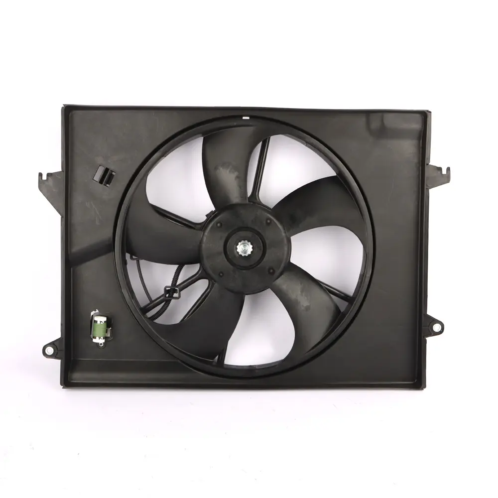 A/C CONDENSER FAN MOTOR & SHROUD
