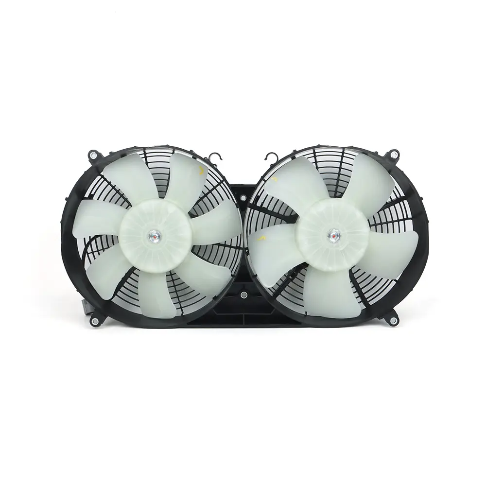 A/C CONDENSER FAN MOTOR & SHROUD