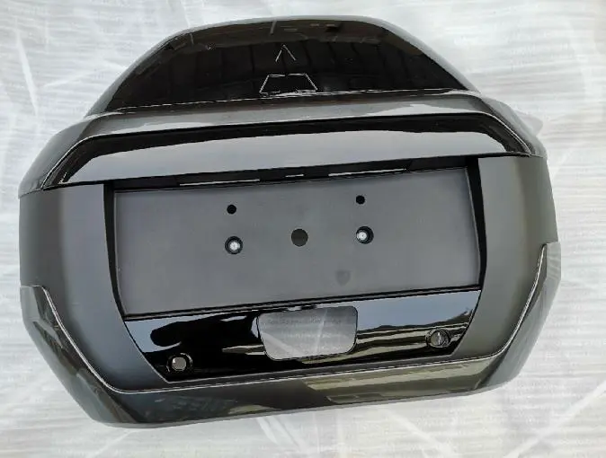 BACK DOOR LICENSE PLATE GARNISH