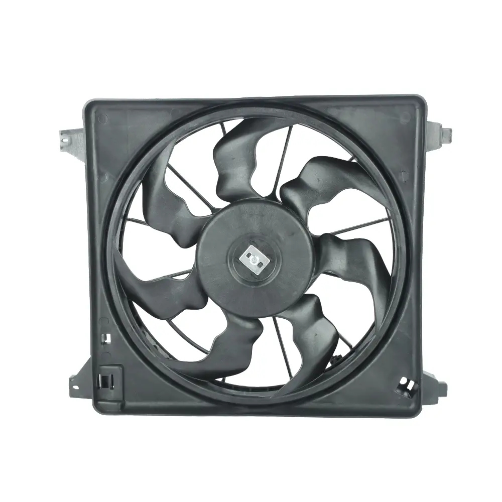 A/C CONDENSER FAN MOTOR & SHROUD