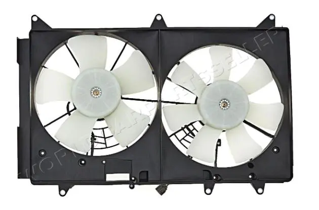 A/C CONDENSER FAN MOTOR & SHROUD