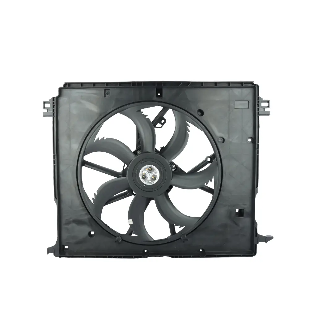 A/C CONDENSER FAN MOTOR & SHROUD
