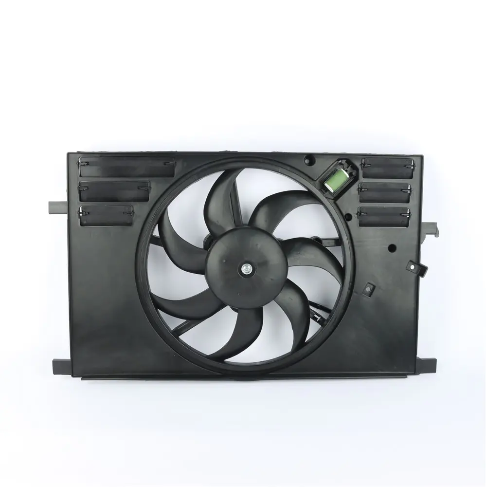 A/C CONDENSER FAN MOTOR & SHROUD