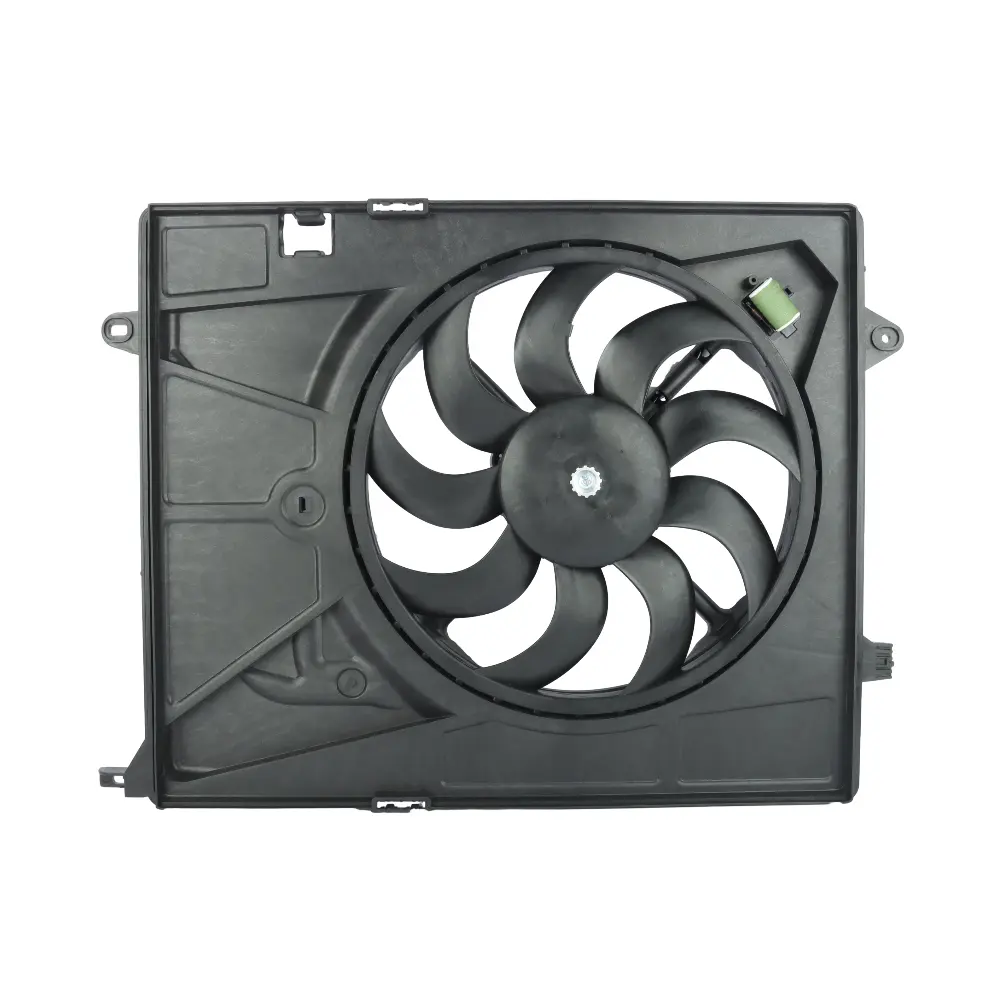A/C CONDENSER FAN MOTOR & SHROUD