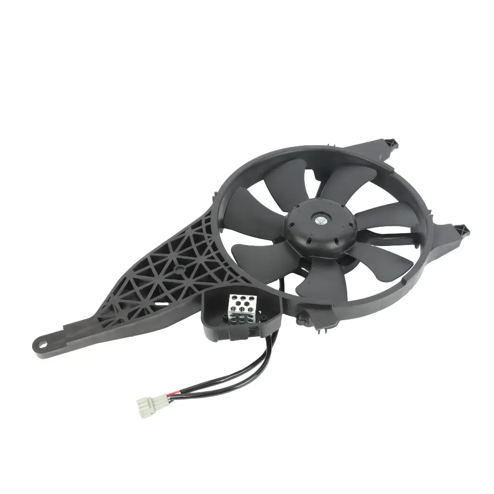 A/C CONDENSER FAN MOTOR & SHROUD