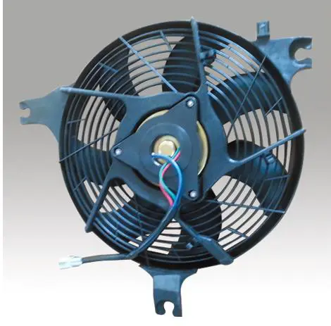 A/C CONDENSER FAN MOTOR & SHROUD