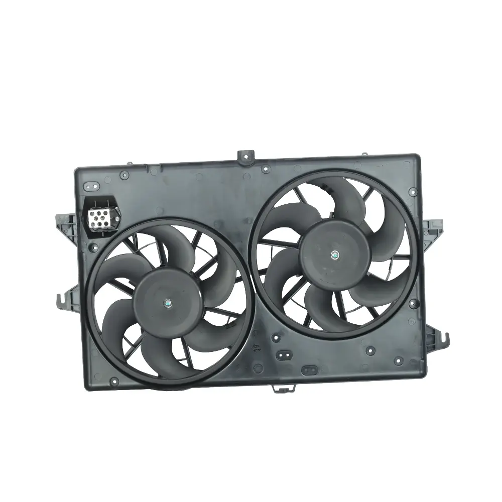 A/C CONDENSER FAN MOTOR & SHROUD