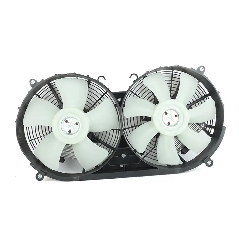 A/C CONDENSER FAN MOTOR & SHROUD
