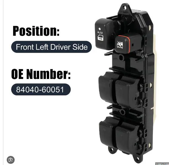POWER WINDOW SWITCH