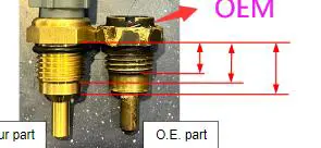 WATER TEMPERATURE GAUGE UNIT