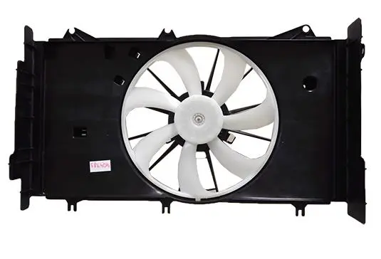 A/C CONDENSER FAN MOTOR & SHROUD