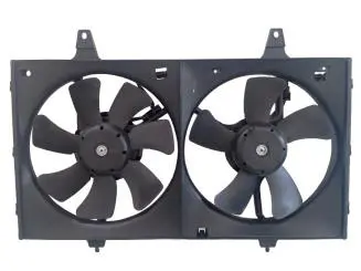 A/C CONDENSER FAN MOTOR & SHROUD