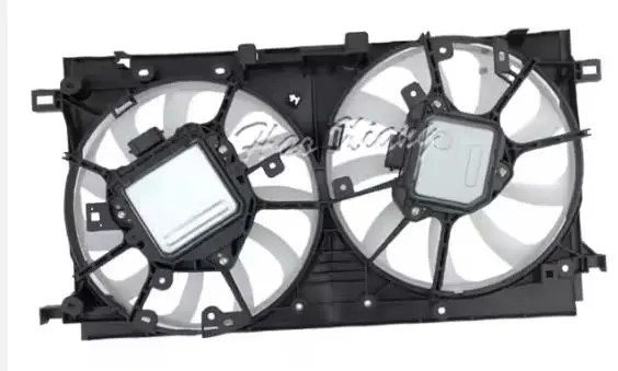 A/C CONDENSER FAN MOTOR & SHROUD