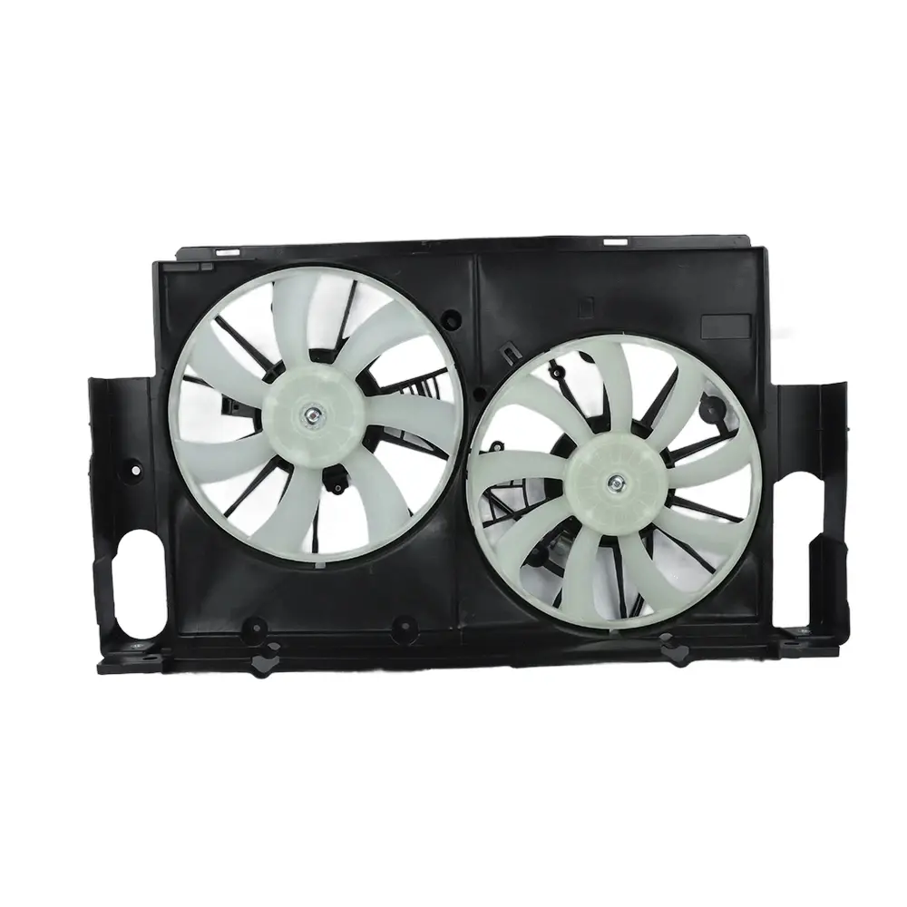 A/C CONDENSER FAN MOTOR & SHROUD