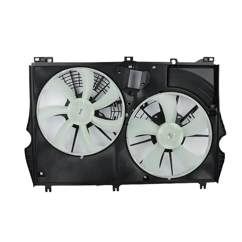 A/C CONDENSER FAN MOTOR & SHROUD