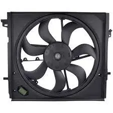 A/C CONDENSER FAN MOTOR & SHROUD