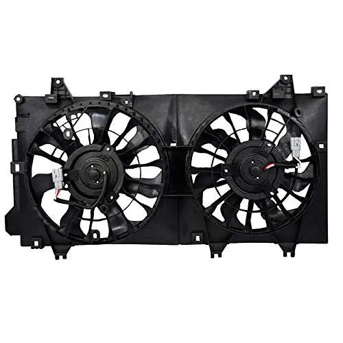 A/C CONDENSER FAN MOTOR & SHROUD